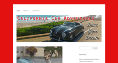 Desktop Screenshot of californiacaradventures.com